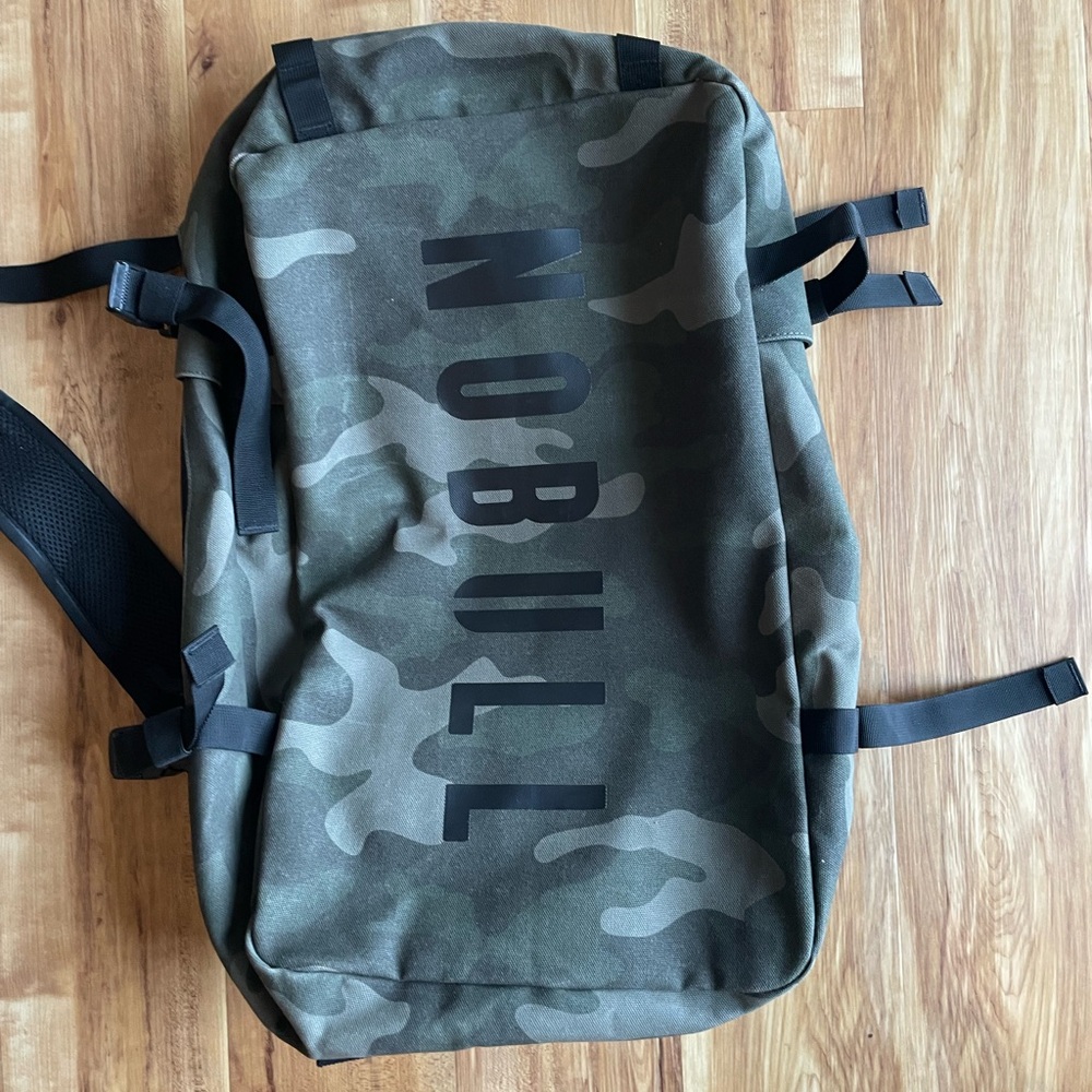 NOBULL Camo Backpack - Green and Black